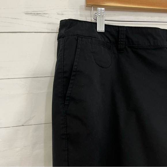 Lane Bryant Black High Rise Bermuda Shorts - Picture 2 of 16